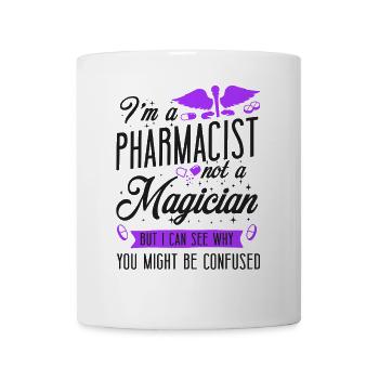Technicien en pharmacie - Mug blanc - blanc - Devant