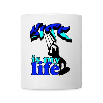 King is my life Graffiti - Mug - white - Front