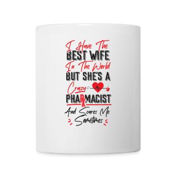 Technicien en pharmacie - Mug blanc - blanc - Devant