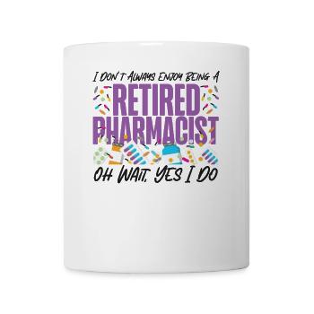 Technicien en pharmacie - Mug blanc - blanc - Devant