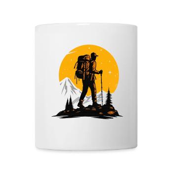 Wanderer - Tasse - Weiß - Vorne