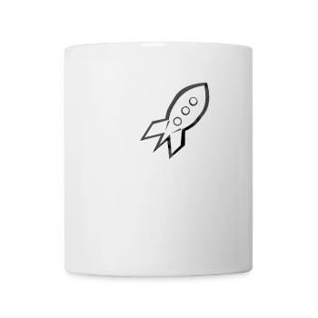 Rakete Rocket | astronaut - Tasse - Weiß - Vorne