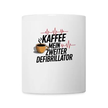 Rettungssanitäter Geschenk Krankenwagen Fahren - Tasse - Weiß - Vorne