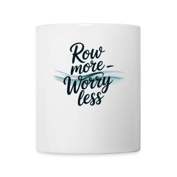 Canoe Accessories Canoe Rowing Motif Paddle - Mug - white - Front