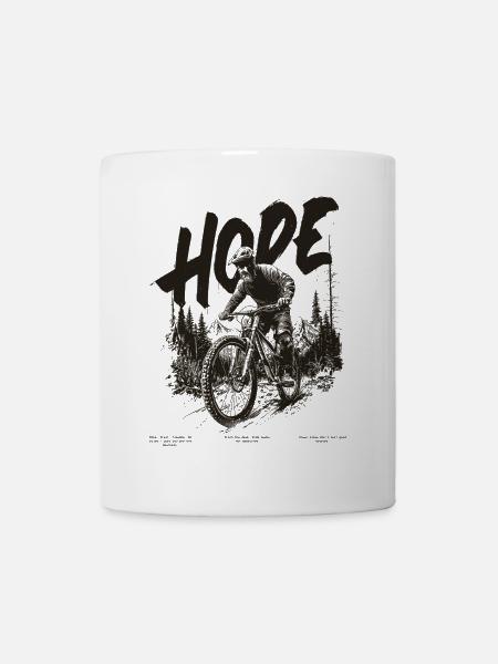 Biker Hope - Mug blanc - blanc