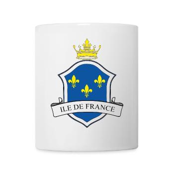 île de france - Mug blanc - blanc - Devant