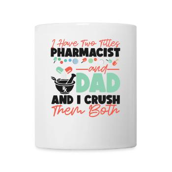 Technicien en pharmacie - Mug blanc - blanc - Devant