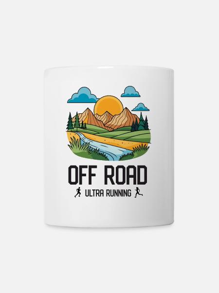 Ultra Running - Offroad - Tasse - Weiß