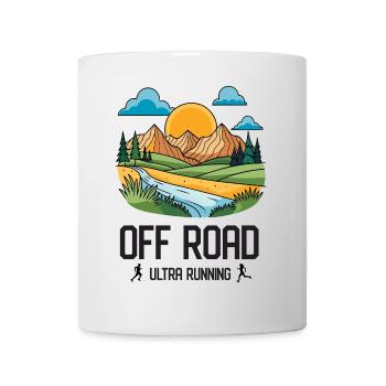 Ultra Running - Offroad - Tasse - Weiß - Vorne