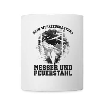 Bushcrafting Equipment Outdoor Survival - Mug - white - Front