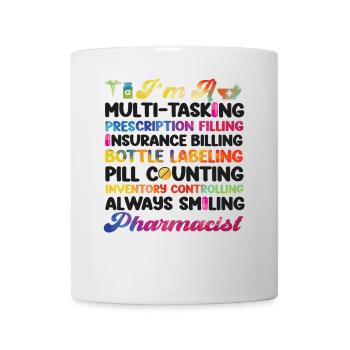Pharmacy Tech Technician - Mug - white - Front