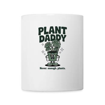 Drôle de plante parents Monstera plante papa - Mug blanc - blanc - Devant
