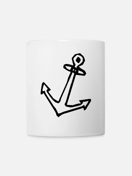 Anker - Tasse - Weiß
