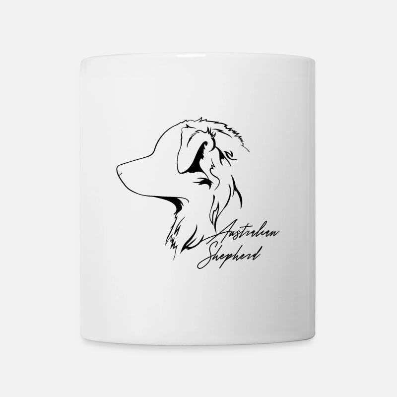 AUSTRALIAN SHEPHERD Hunde Hund Hütehund Wilsigns - Tasse - Weiß