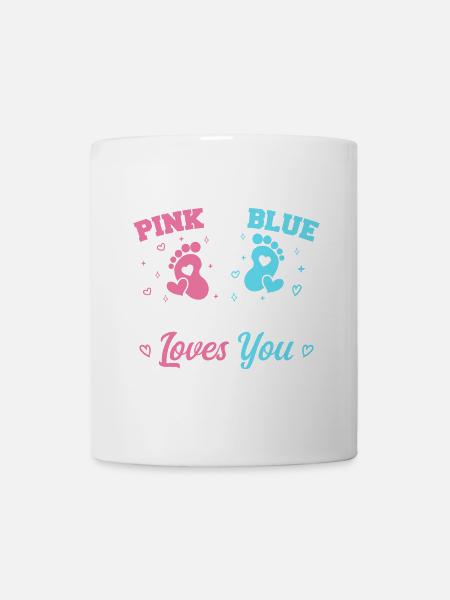 Rosa oder Blau Abuela liebt dich - Abuela Oma - Tasse - Weiß