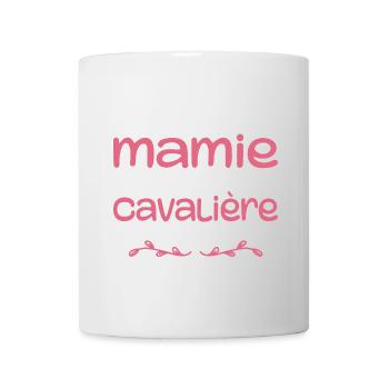 Zwei Titel Granny Rider | Oma | Pferd - Tasse - Weiß - Vorne