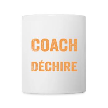 Ich bin ein Trainer, der Humor liebt - Tasse - Weiß - Vorne