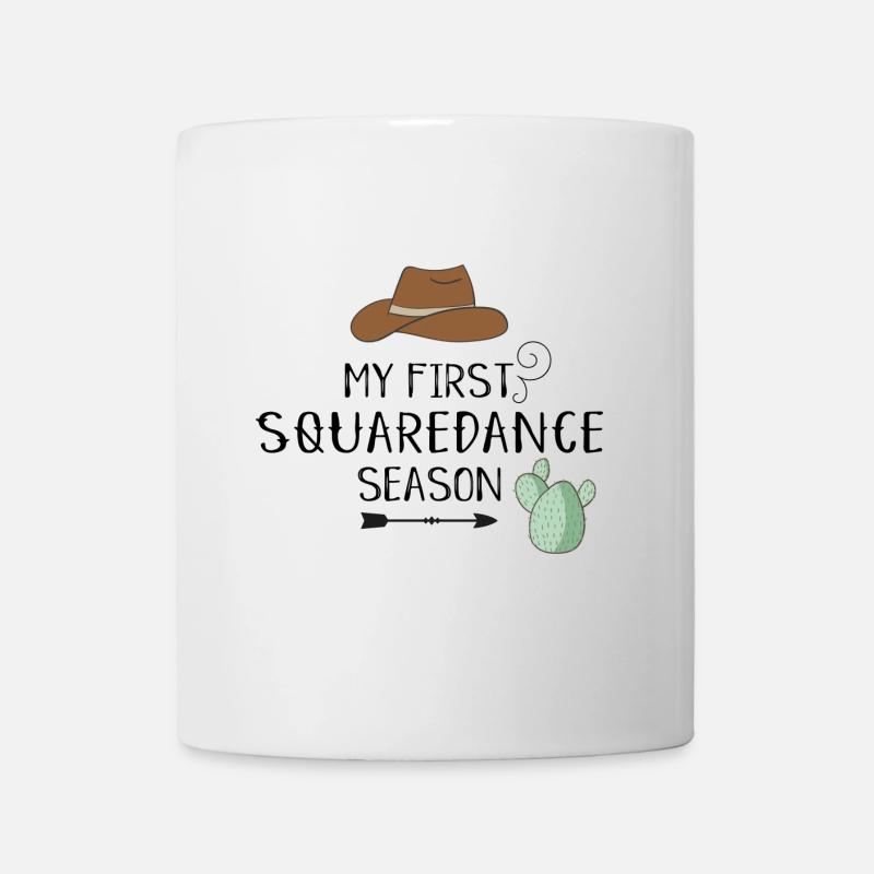 Square Dance - Tasse - Weiß