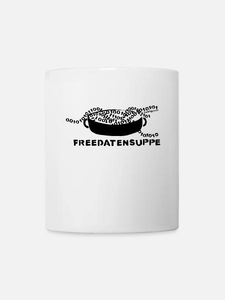 Free data soup - Mug - white