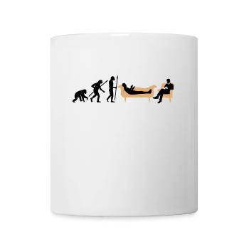 evolution_therapeut_psychologe_11_2016_b - Tasse - Weiß - Vorne