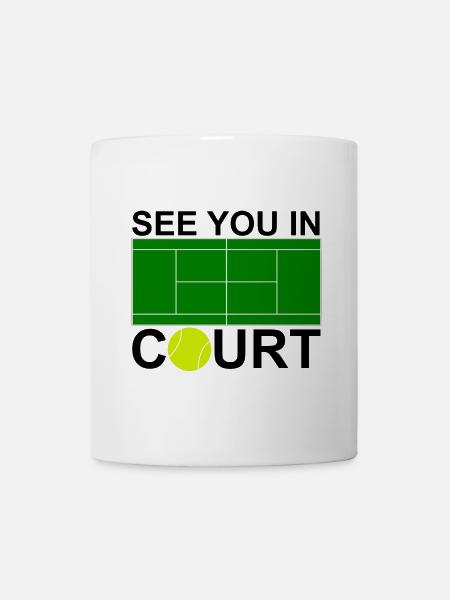 Rendez-vous à Court Black - Mug blanc - blanc