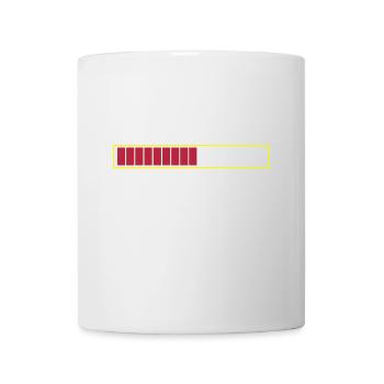 JE Réfléchis,drôle,citations,humour,formes - Mug blanc - blanc - Devant