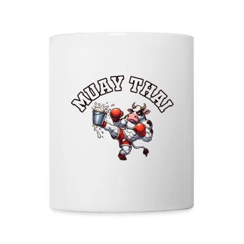 Muay Thai Cow - Mug - white - Front
