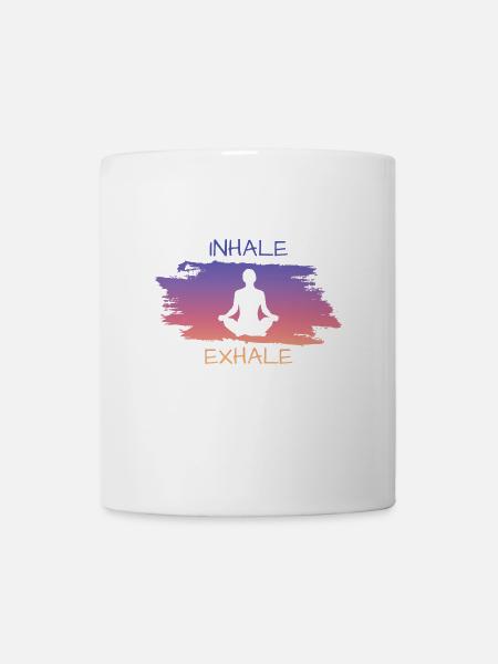 Yoga - Tasse - Weiß