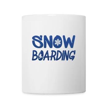 snowboarding - Tasse - Weiß - Vorne