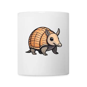 Cute armadillo - Mug - white - Front