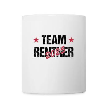 Rentner 2025 - Tasse - Weiß - Vorne
