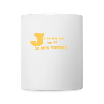 je ne suis pas vieille - Mug blanc - blanc - Devant