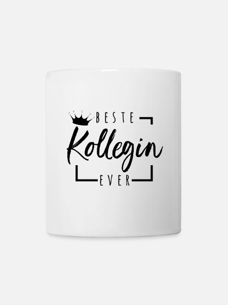 Beste Kollegin Ever - Tasse - Weiß