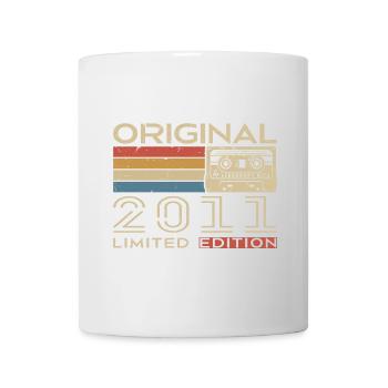 Cadeau Anniversaire 2011 Rétro 2011 - Vintage 2011 - Mug blanc - blanc - Devant