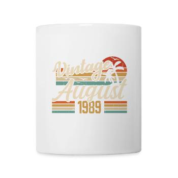August 1989 Anniversary 1989 - August Legends Gift - Mug - white - Front
