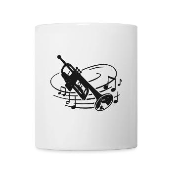 Trompete Musiker Orchester Trompeter - Tasse - Weiß - Vorne