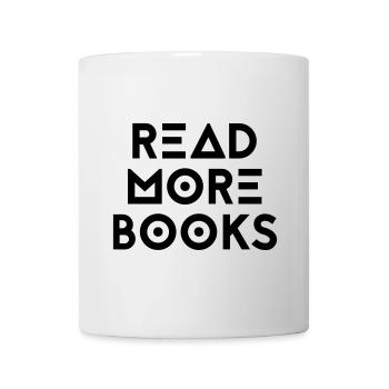 READ MORE BOOKS - Mug - white - Front