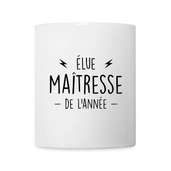 Elected Mistress of the Year - Formidable Mistress - Mug - white - Front