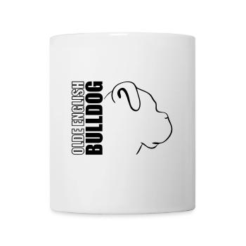 OLDE ENGLISH BULLDOG PROFILE - Mug - white - Front