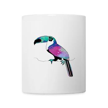 Watercolor toucan - Mug - white - Front