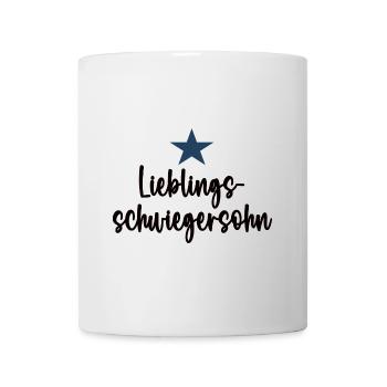 Lieblingsschwiegersohn Son In Law Schwiegersohn - Tasse - Weiß - Vorne