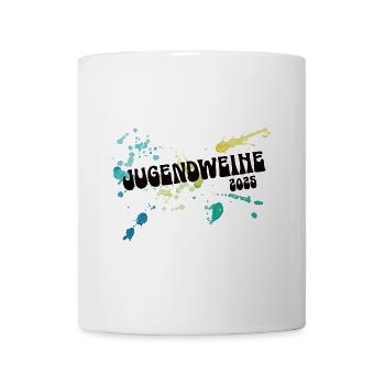 Jugendweihe 2025 Erwachsen Feier Ostdeutschland - Tasse - Weiß - Vorne