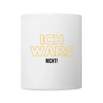 Ich wars nicht! - Tasse - Weiß - Vorne