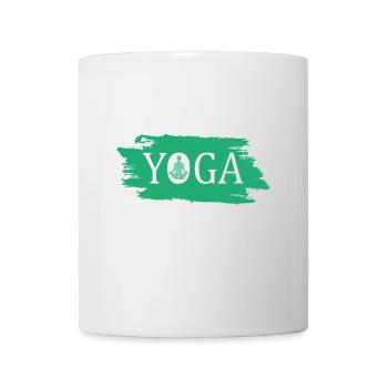 Yoga Namaste Om Zen - Tasse - Weiß - Vorne