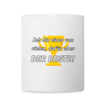 Je suis l’un parmi tant d’autres, mais je suis le meilleur ! - Mug blanc - blanc - Devant