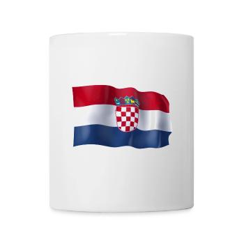 Kroatien Flagge - Tasse - Weiß - Vorne