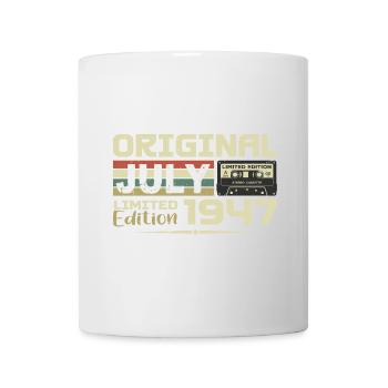July 1947 Birthday Gift Born in July - Mug - white - Front