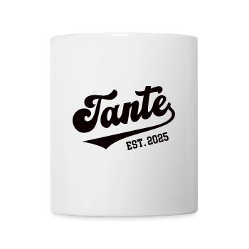 Tante Werden In 2025 Schwangerschaft Verkünden - Tasse - Weiß - Vorne