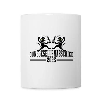 Junggesellenabschied 2025 Jga Party - Tasse - Weiß - Vorne