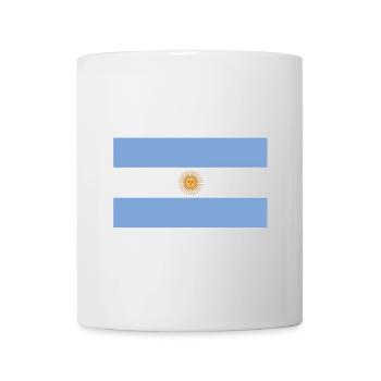 Argentine Drapeau - Mug blanc - blanc - Devant
